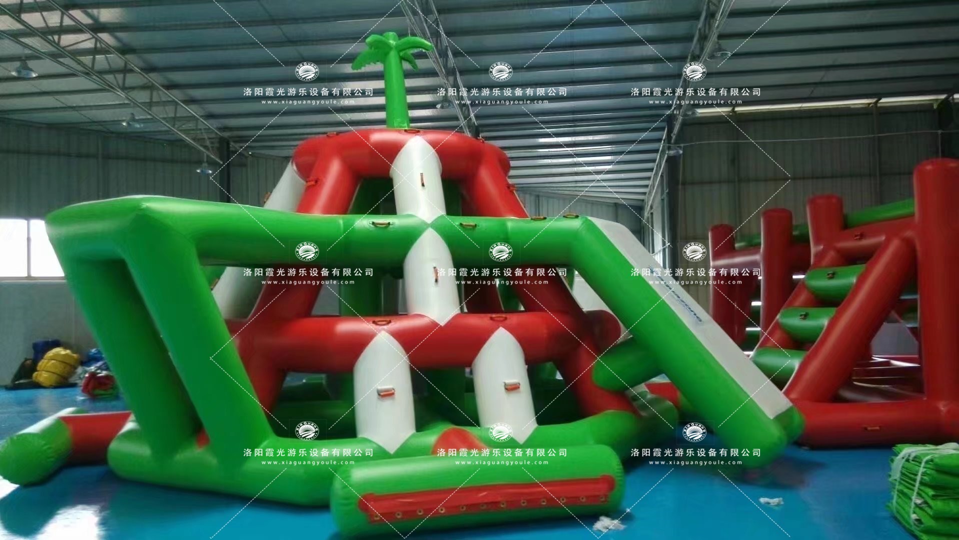 漳平水上闯关道具
